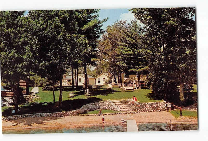 Gaylord Michigan MI Vintage Postcard Heart's Delight Motel