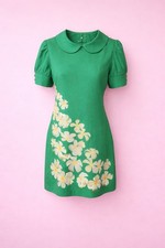 Whistle And Wolf Ditsy Cottage Core Size 10 Daisy Mini Dress