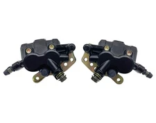 M MATI Front Left Right Brake Calipers W/Pads for Kawasaki Bayou 300 KLF300-C...