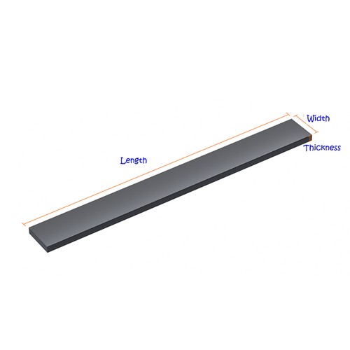 HSS-E Steel Flat Bar Strip  M42 cobalt Metal Plate 200mm Long Lathe Turning Tool - Picture 2 of 8