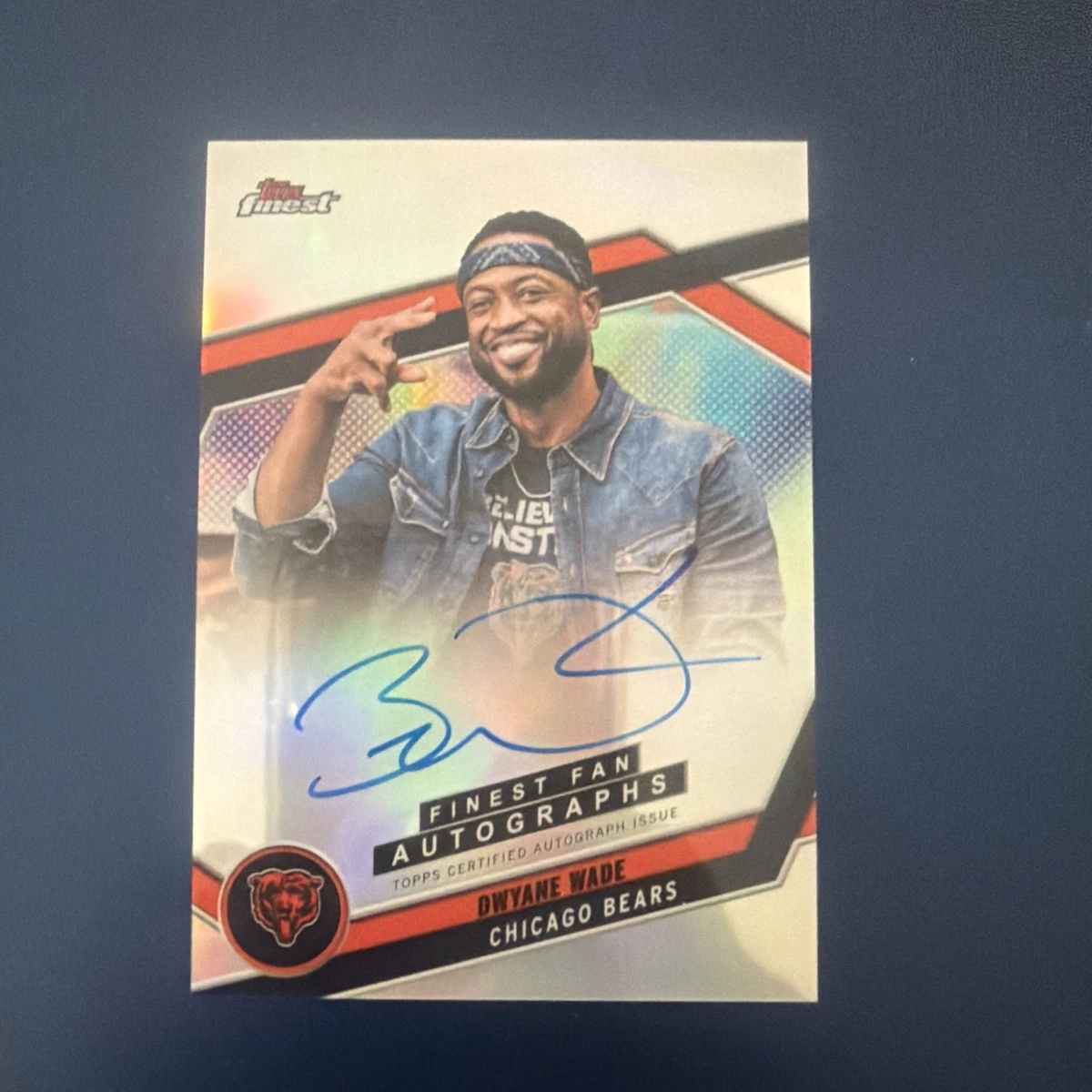 Topps Dwyane Wade Basketball Autographed Sports Trading Cards