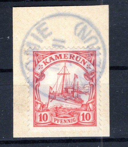 Cameroon 22 Ideal LOMIE Gest. Luxury Piece (DA7683)
