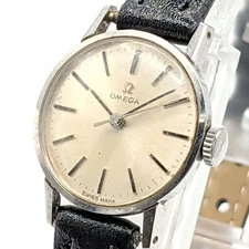Omega De Ville Manual Winding Dress Watch Vintage Stainless Silver wrist 16cm