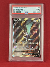 2021 Pokemon SWSH Evolving Skies NOIVERN V Full Art Card #196 PSA 9 on eBay