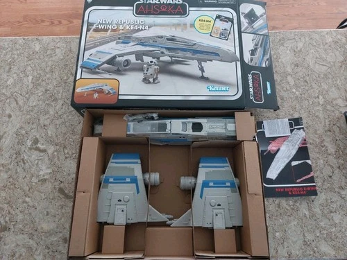 E-Wing Star Wars Vintage Collection Ahsoka TVC - SHIP ONLY - NO DROID