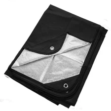 Insulated Tarp, Reusable Heavy Duty Thermal Survival Blanket – 60x82in, Refle...