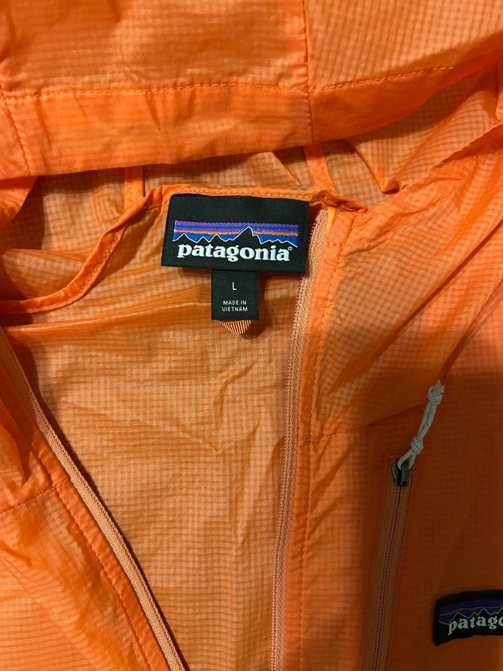Patagonia Houdini Nylon Windbreaker Full Zip Light Jacket - Size Large - NWOT - Image 3 of 4
