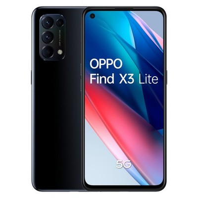 Oppo Find X3 Lite 5G Dual-SIM 128GB Starry Black Android Smartphone
