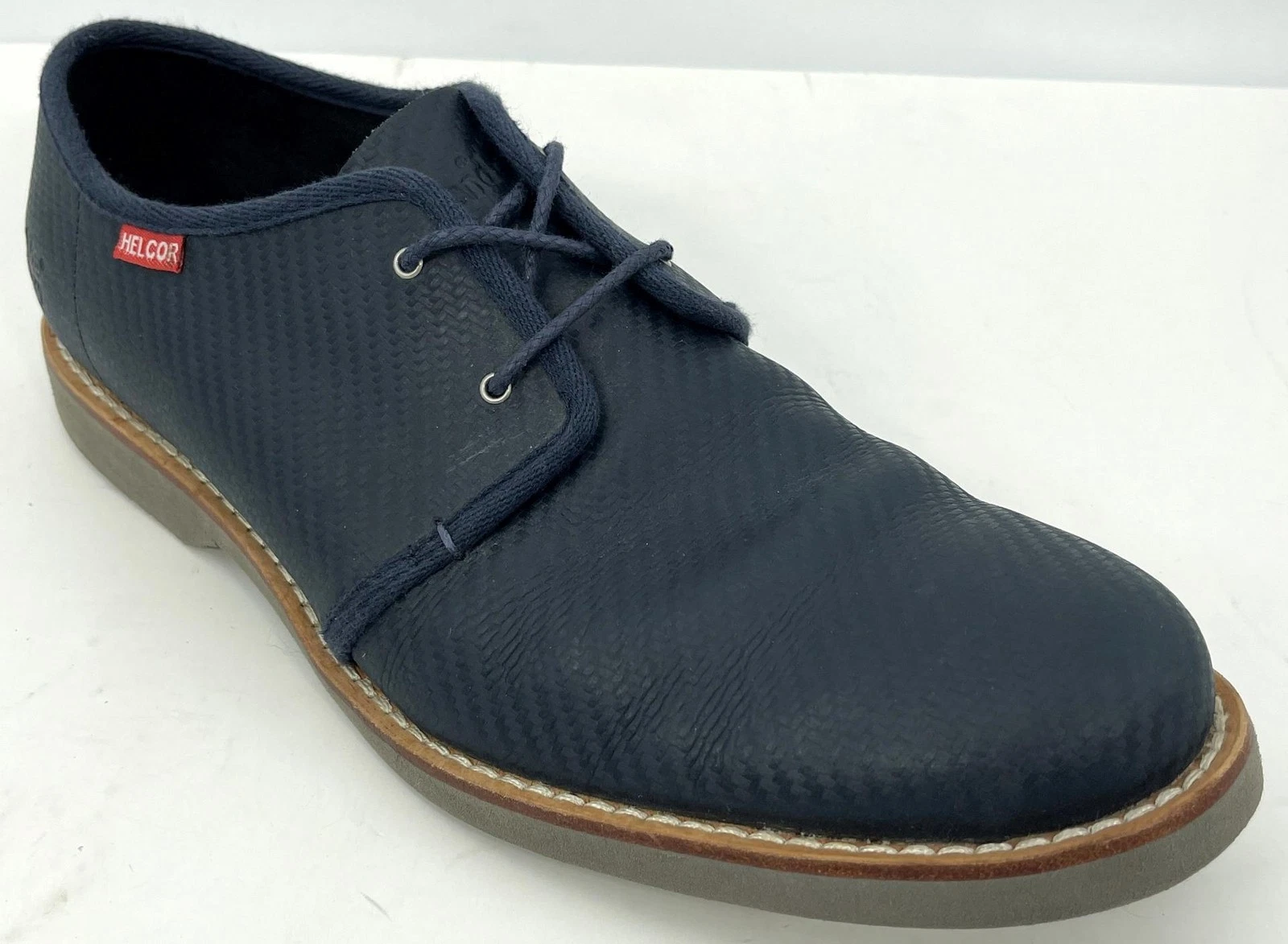Timberland Stormbuck Lite scarpe uomo taglia 9 Oxford scarpe pelle blu
