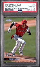 2021 Stadium SHOHEI OHTANI 37 30 Years Stadium Club ONLY 30 PRINT! PSA 8 NM MINT