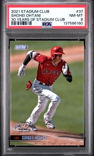 2021 Stadium Club #37 Shohei Ohtani Angels