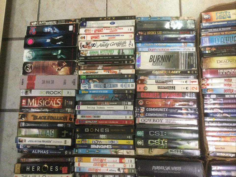 YOU PICK / CHOOSE DVD BOX SETS TV COMPLETE SEASONS COMBINED SHIPPING $4.00 +Ship - Image 2 of 4