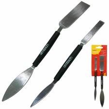 Amtech 2pc Small Large Square And Leaf Set Finishing Trowel Pointing Tool