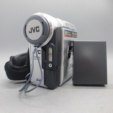 JVC GR-DX100EK Handheld MiniDV Camcorder Silver Tested