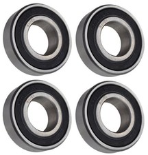  4 Each 6004-2RS, 6004LLU, 6004DDU Sealed Radial Ball Bearing 20X42X12 SpinCo