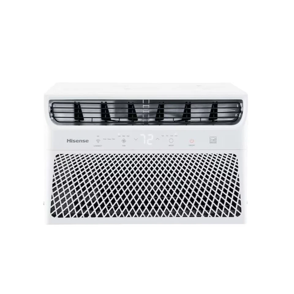 Hisense 350-sq ft Window Air Conditioner 115v 8000-BTU Wi-Fi enabled AW0822CW1W