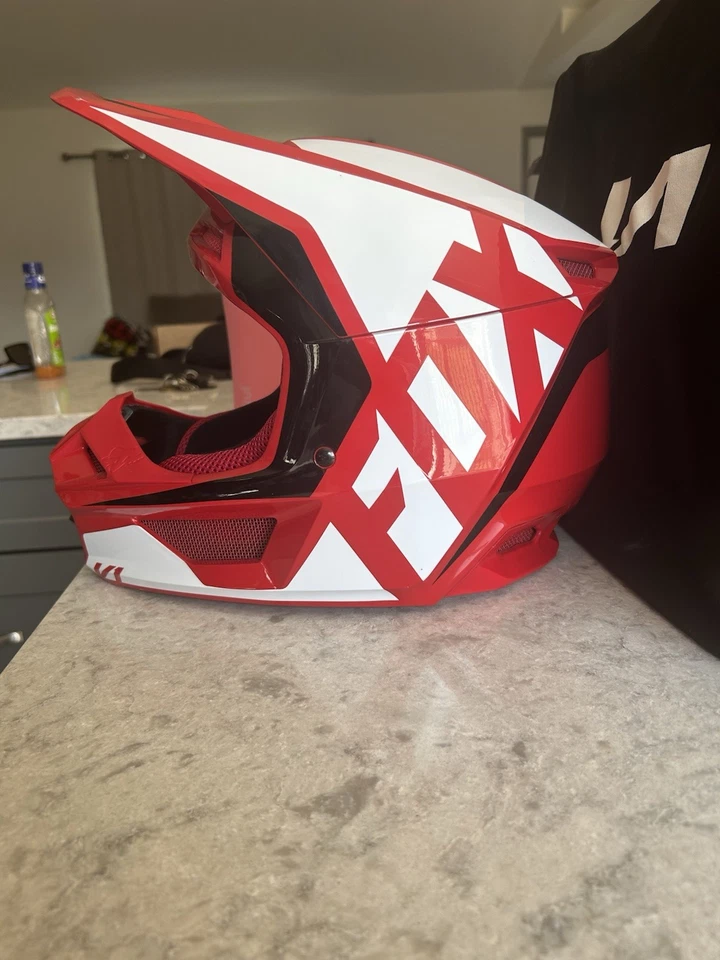 Fox Racing V1 MVRS Adult Helmet SMALL - Image 4 of 4