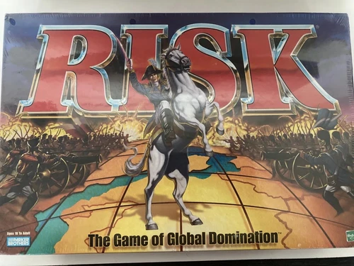 Vintage 1998 Risk, Board Game of World Domination. By Parker Brothers, Sealed.