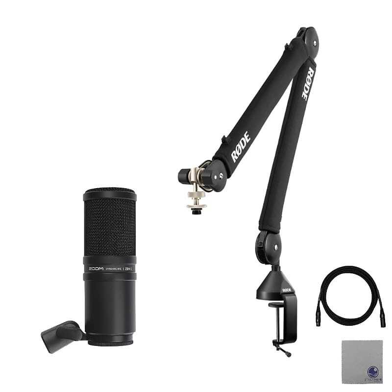 Rode PSA1+ Pro Studio Boomarm with Zoom ZDM-1 Dynamic