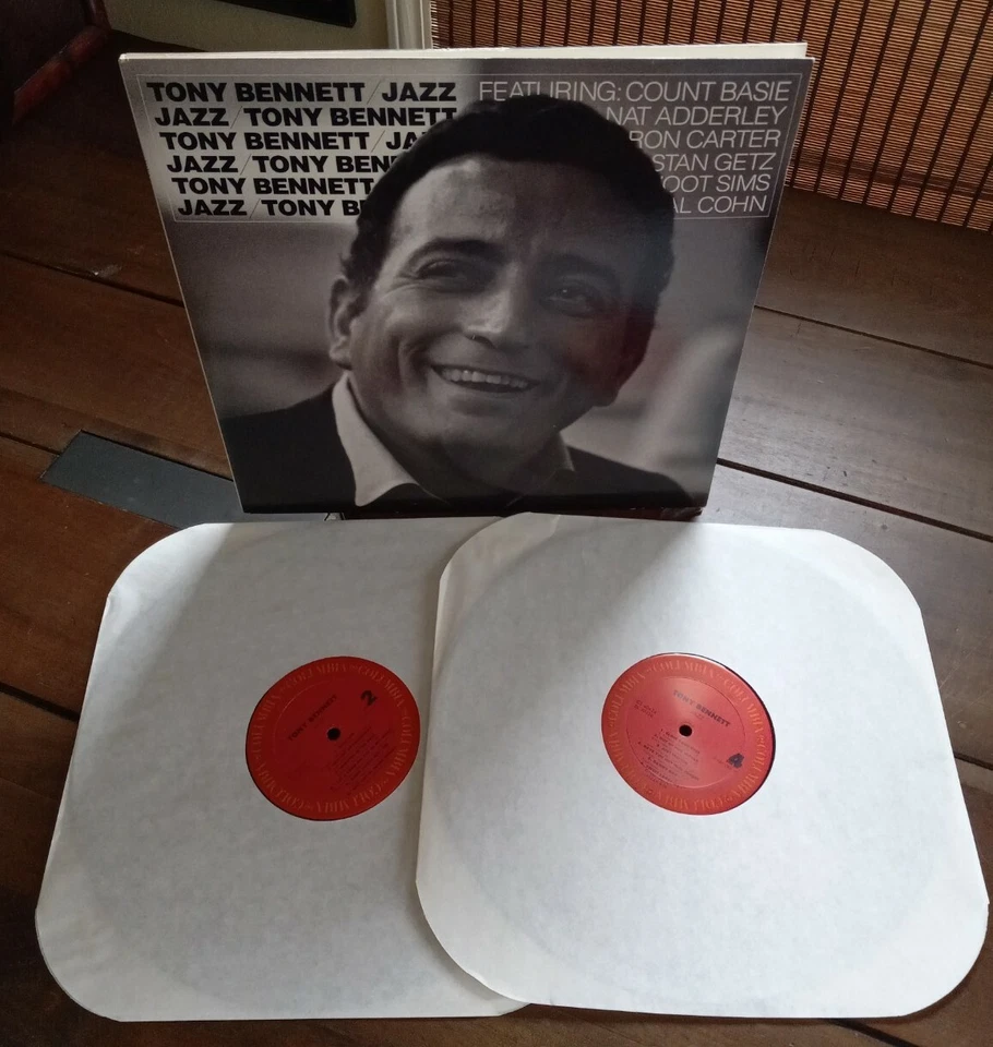 Tony Bennett BASIE ADDERLEY Stan Getz Double Lp C2 40424 gatefold vinyl - Image 2 of 4