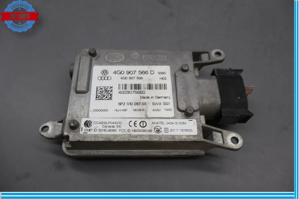 12-18 Audi A6 Preium Rear Right Side Blind Spot Radar Control Sensor Module Oem - Image 4 of 4