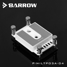 Barrow CPU Water Block for AMD RYZEN 3 5 7 9 AM5 AM4 AM3 White LTPO3A-04N