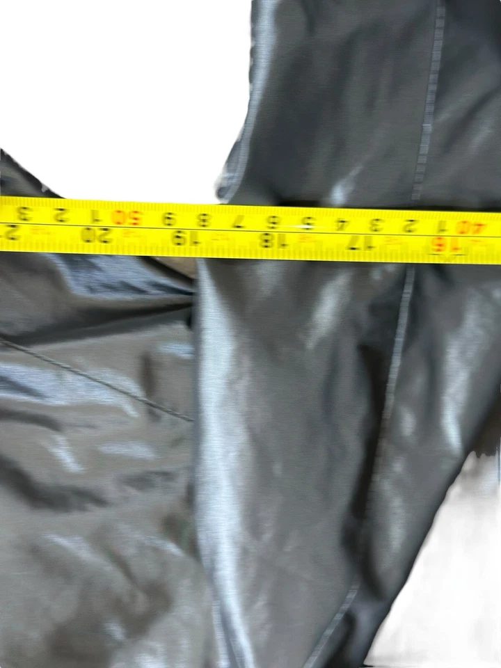 Pink Tartan Iridescent Rain Coat Size 8 Jeweled Missing Belt - Image 3 of 4