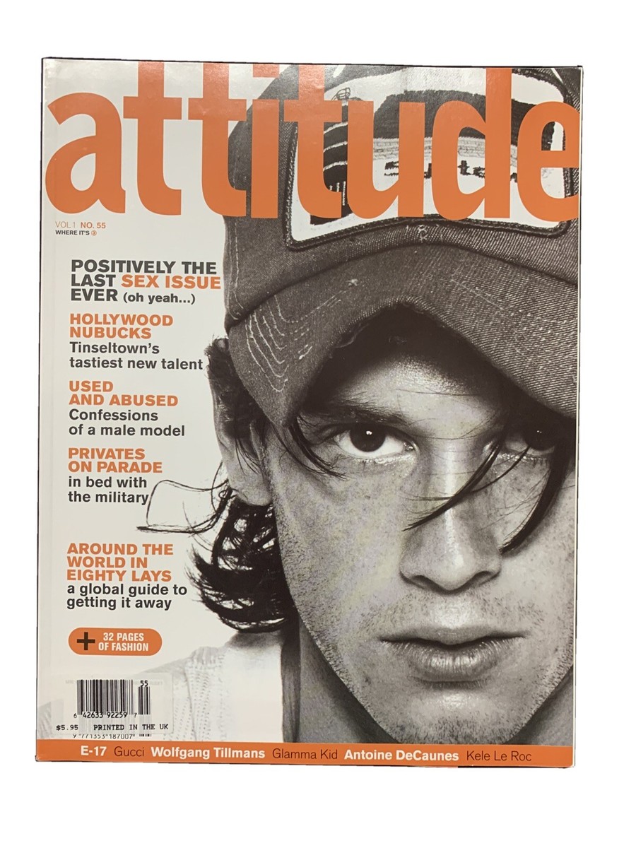 Attitude magazine - Chad Christ cover (November 1998 - Issue 55