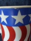 4 Porcelain Royal Crown "Old Glory" Footed Mugs pre-owned Marked on bottom — photo 3