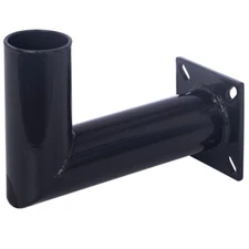 2 PACK Wall Bracket for Slip Fit Lights Tenon Adapter Parking Lot Wall Bracket