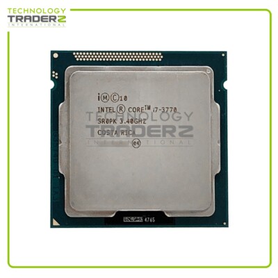 ** SR0PK Intel Core i7-3770 Quad-Core 3.40GHz 8MB 77W Desktop Processor**