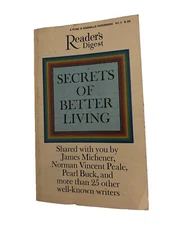 Secrets of Better Living Readers Digest 1968 Vintage Paperback Self Help Book