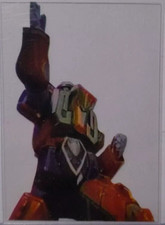 POWER RANGERS SERIES 3 NEW SEASON 1994 ACETATE CS-7 THE MEGA-THUNDER ZORD