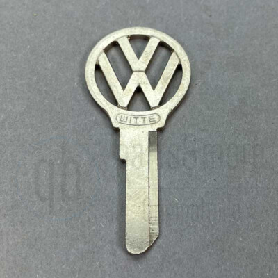 Original VW Schlüsselrohling WITTE Profil E Z D V F Bus T1 Splitscreen 54-63 S59