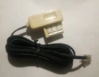 8 Pin Male Trundle Plug Fixed Phone Cable to RJ11 3 Meters