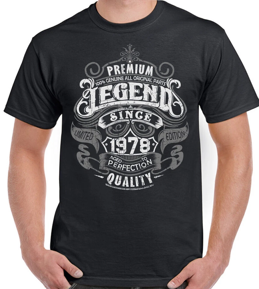 48th Geburtstag 1978 Herren Lustige 48 Jahr Alt Top Premium Legend Since - Bild 1 von 1