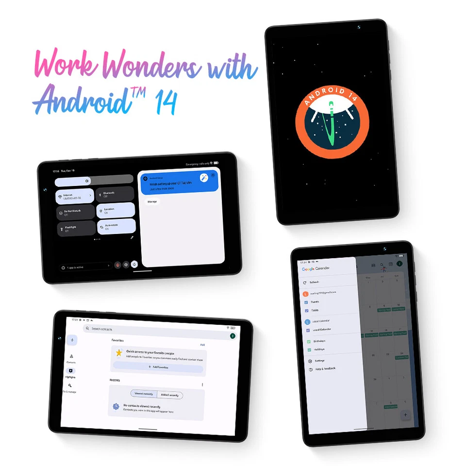 UMIDIGI G1 Tab Mini 3GB 8 Zoll 5000mAh 32GB Slim New Android 14 Tablet - Bild 4 von 4