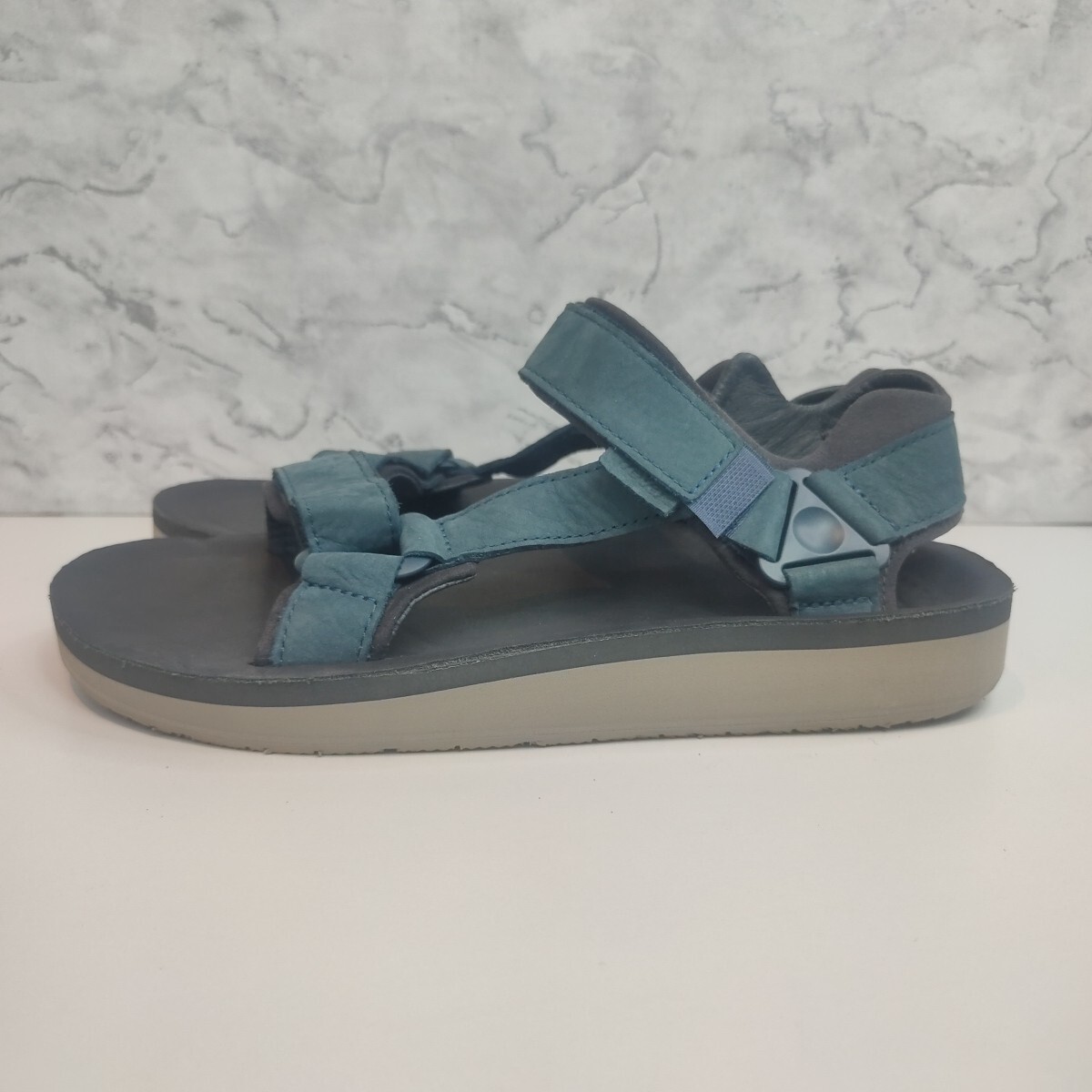 Mens Teva Original Universal Premier Leather UK SIZE Indigo