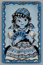 V) ONE Single Swap Playing Card Artistic King Of Spades Artistic Vintage