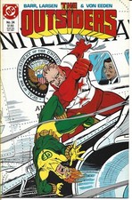 THE OUTSIDERS #24 DC COMICS 1987 BAGGED AND BOARDED