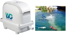 NEW 2.75 cfm HiBlow Fish Pond Aeration / Septic Pump 1/4 Acre Ponds or 24,000gal