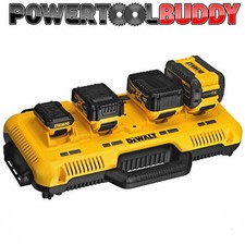 DeWalt DCB104 XR 4 Multiport  Fast Charger 10.8/12/18/54v 240volt