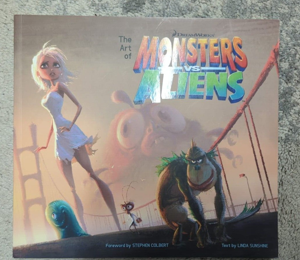 The Art of Monsters vs Aliens