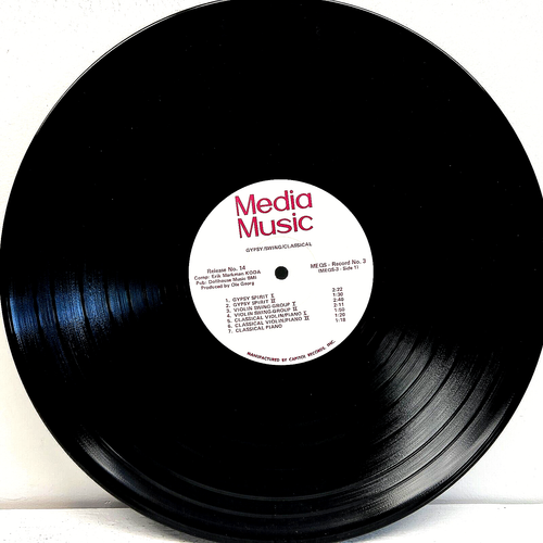 Release No. 14 Atmosphere Unlimited 1968 Vinyl Media Music Records 1st Press - Imagen 2 de 4