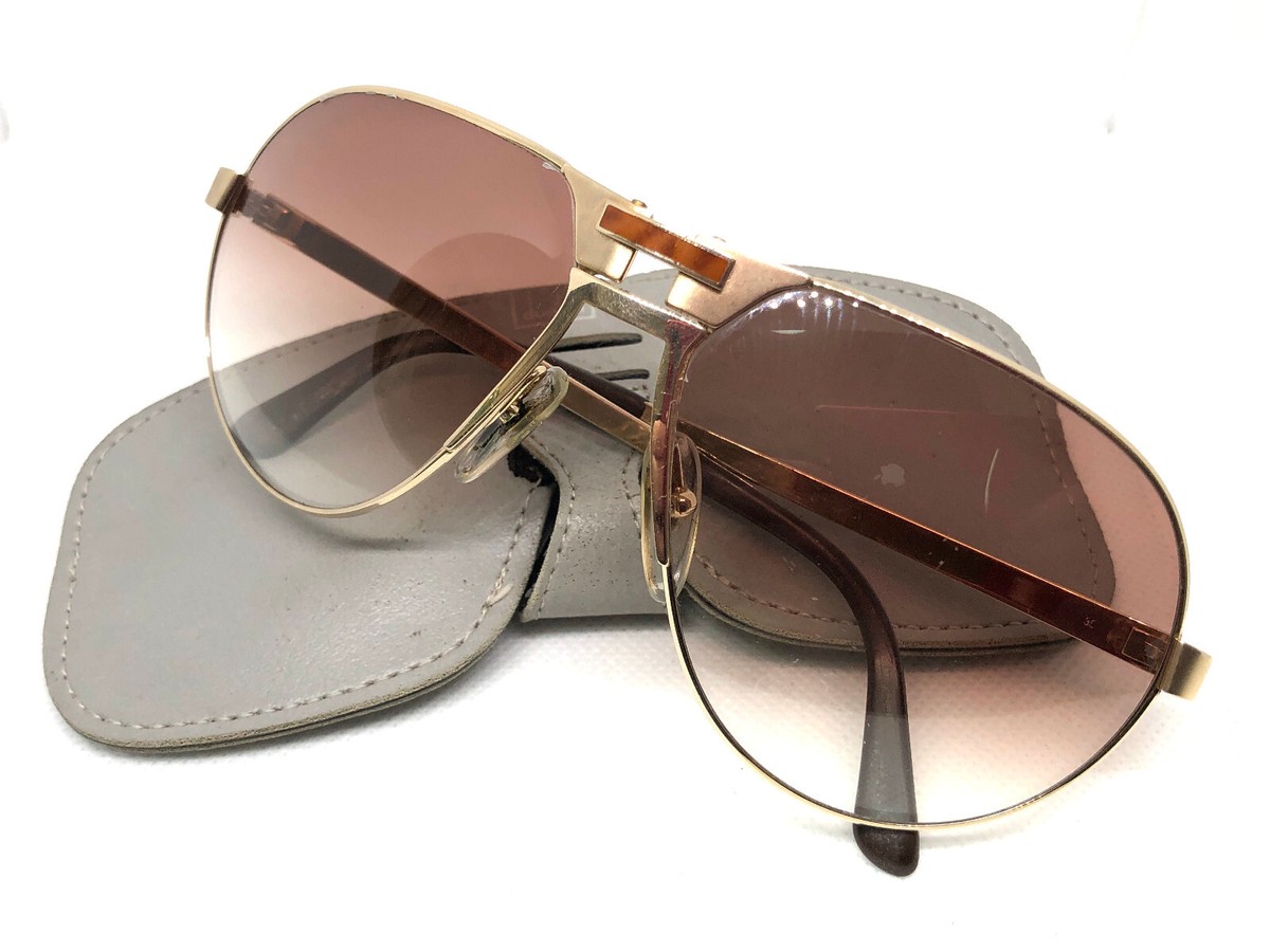 Dunhill 6083 Gold 80's Eyeglasses Sunglasses Vintage 240126