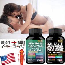 Dynamic Vitality Bundle - Sea Moss Multivitamin  Shilajit Power Combo USA