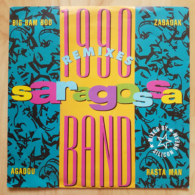 7'' SARAGOSSA BAND BIG BAM BOO ZABADAK AGADOU RASTA MAN SINGLE SCHALLPLATTEN