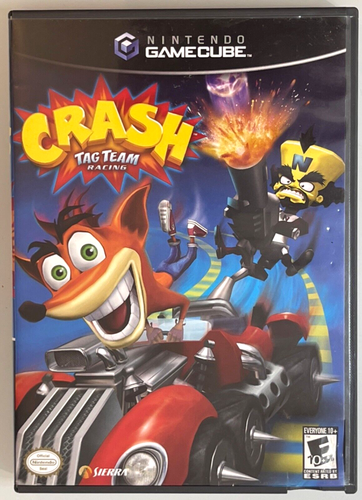 Crash: Tag Team Racing (Nintendo GameCube, 2005) CIB Complete ...