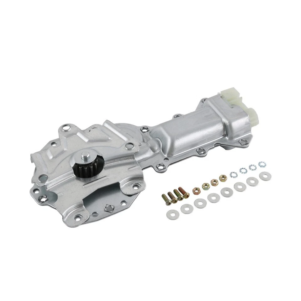 Par de motores de ventana de 12 dientes con remaches para Chevy GMC Buick Olds Pontiac Foto 3 de 4