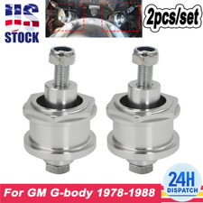 For 1978-1988 Gm G-body Spherical Rear End Housing Bushing Mounting Hardware Kit